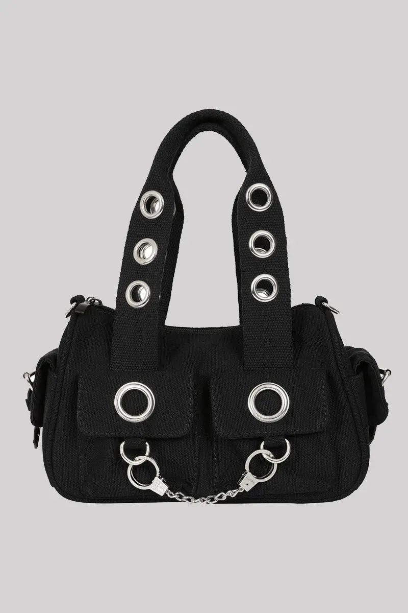 Banned Whittaker Mini Handbag - Gothic Punk Shoulder Bag
