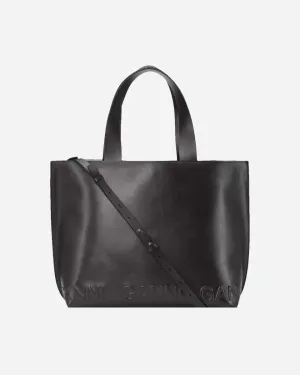Banner East West Tote - Black