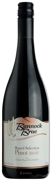 Bannock Brae Barrel Selection Pinot Noir 2013