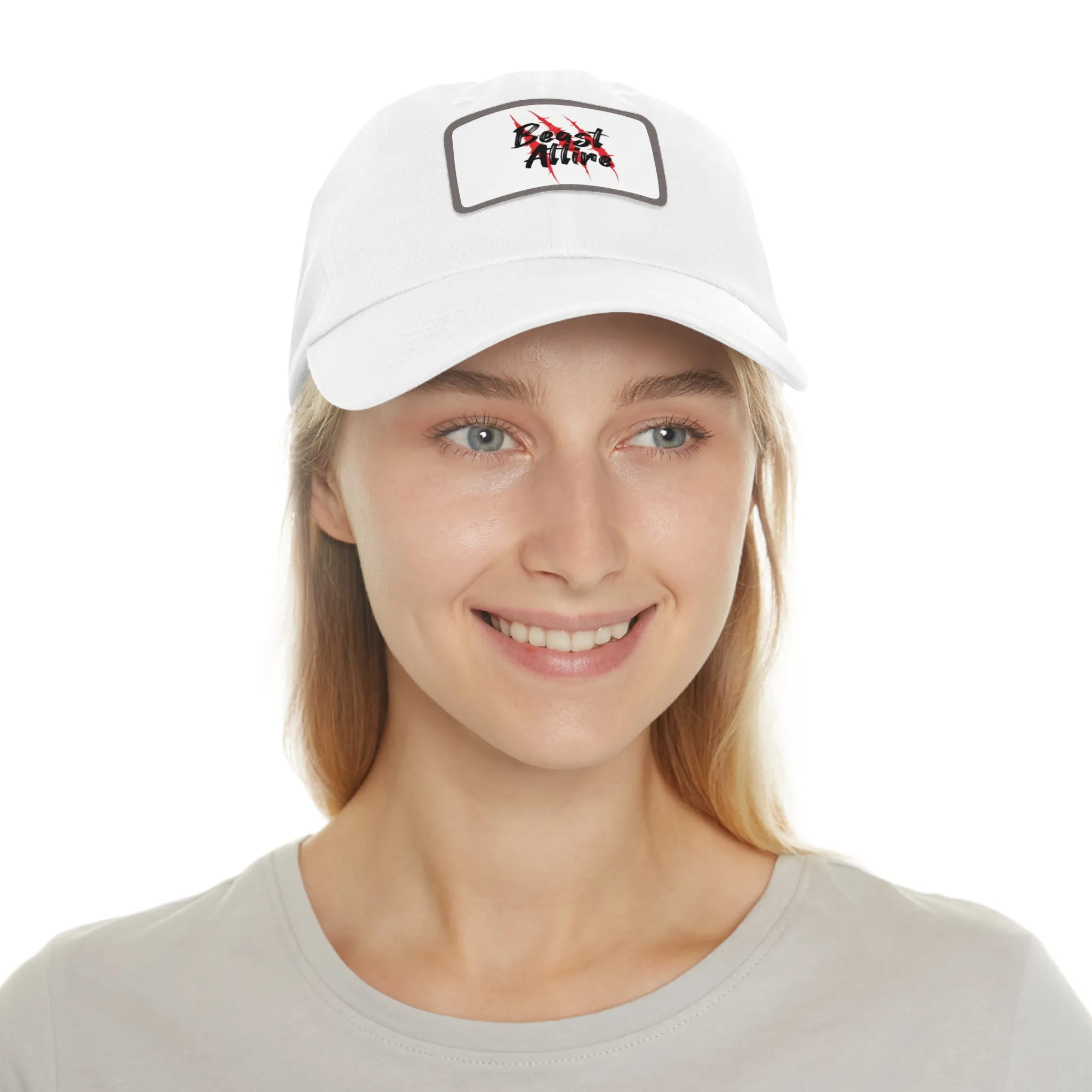 Beast Attire Hat with Leather Patch (Rectangle)