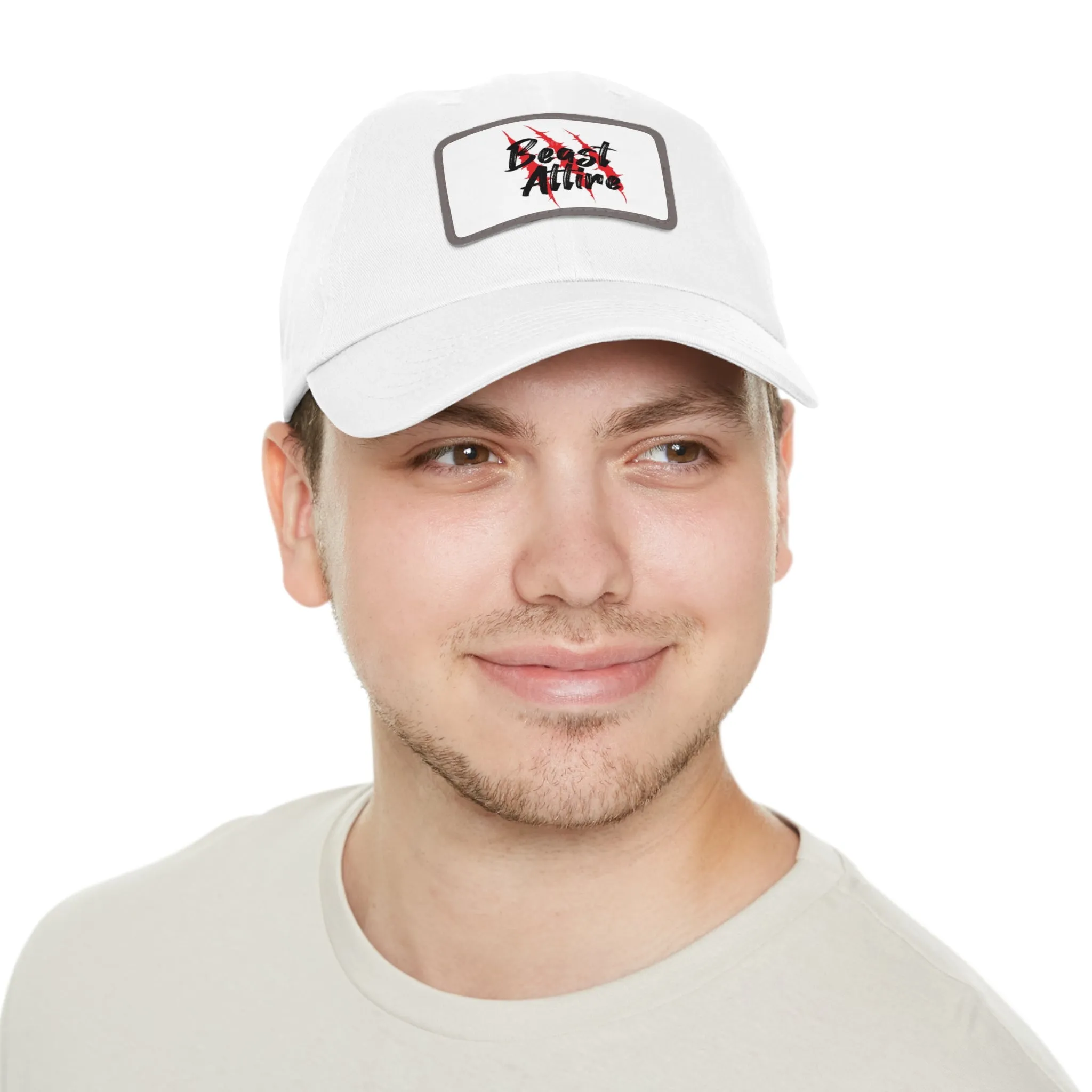 Beast Attire Hat with Leather Patch (Rectangle)