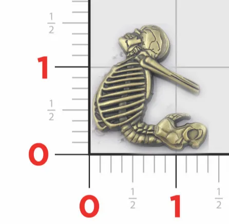 Bendy Spine - Lapel Pin
