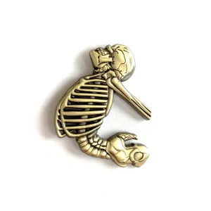 Bendy Spine - Lapel Pin