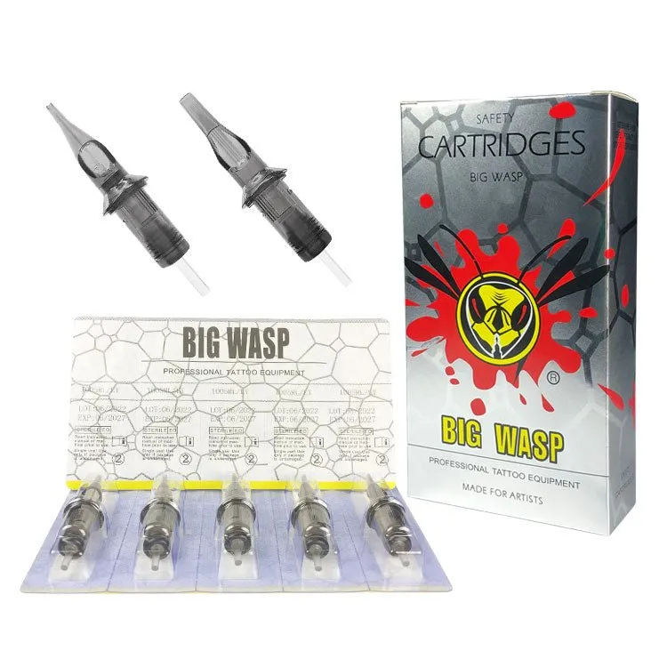 BIG WASP Cartridges Needle Grey-Soft Edge Magnums