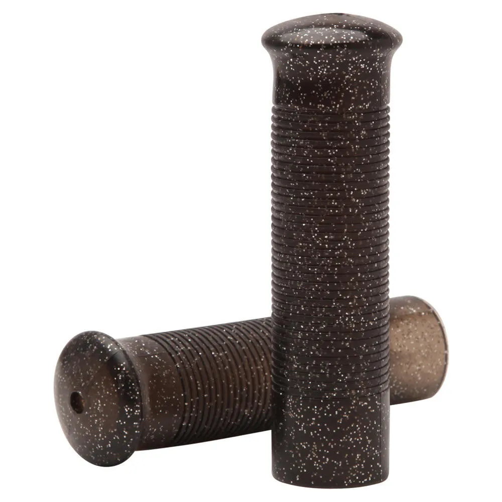 Black Metal Flake Grips
