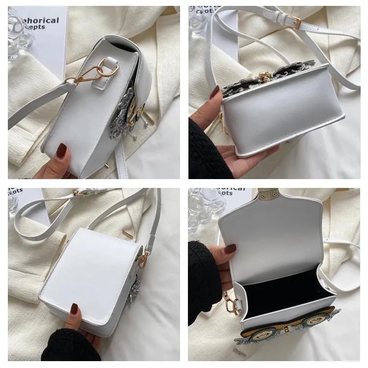 Black Owl Crossbody