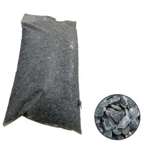 Black Polish Pebble 8-10mm (20 Kg)