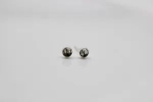 Black Rutilated Quartz Earrings