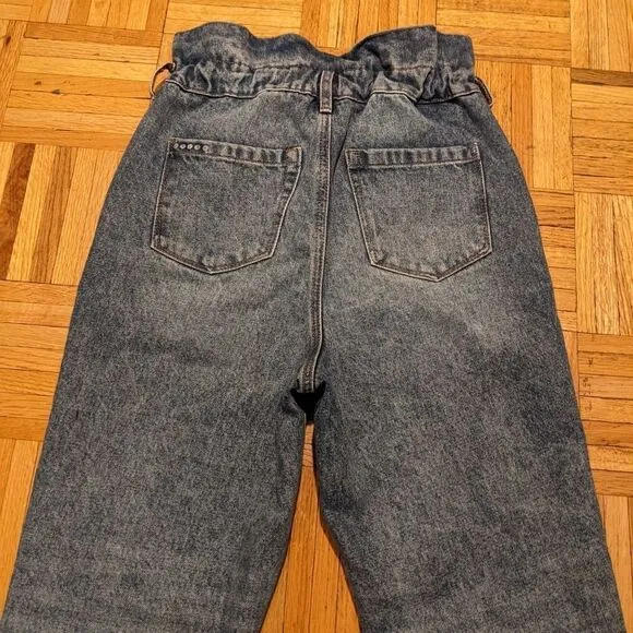 Blank NYC paper bag high waist jeans