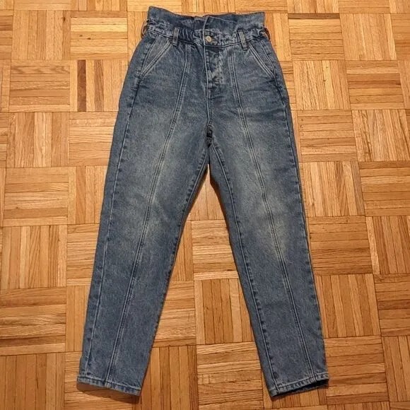 Blank NYC paper bag high waist jeans