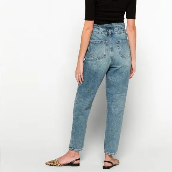Blank NYC paper bag high waist jeans