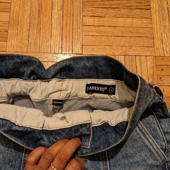 Blank NYC paper bag high waist jeans