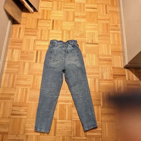 Blank NYC paper bag high waist jeans
