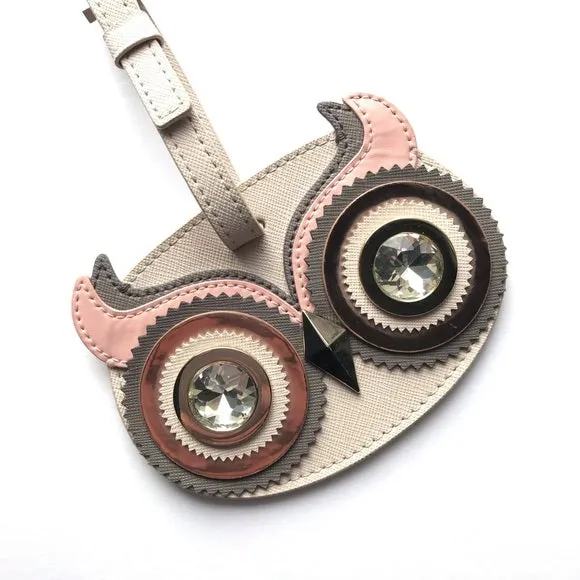 Blaze a Trail Owl Luggage Tag