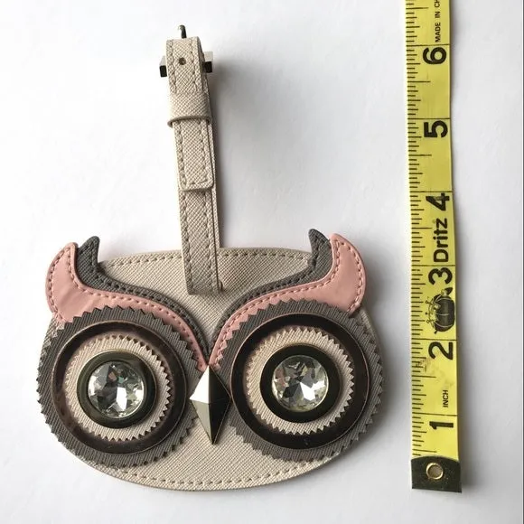 Blaze a Trail Owl Luggage Tag