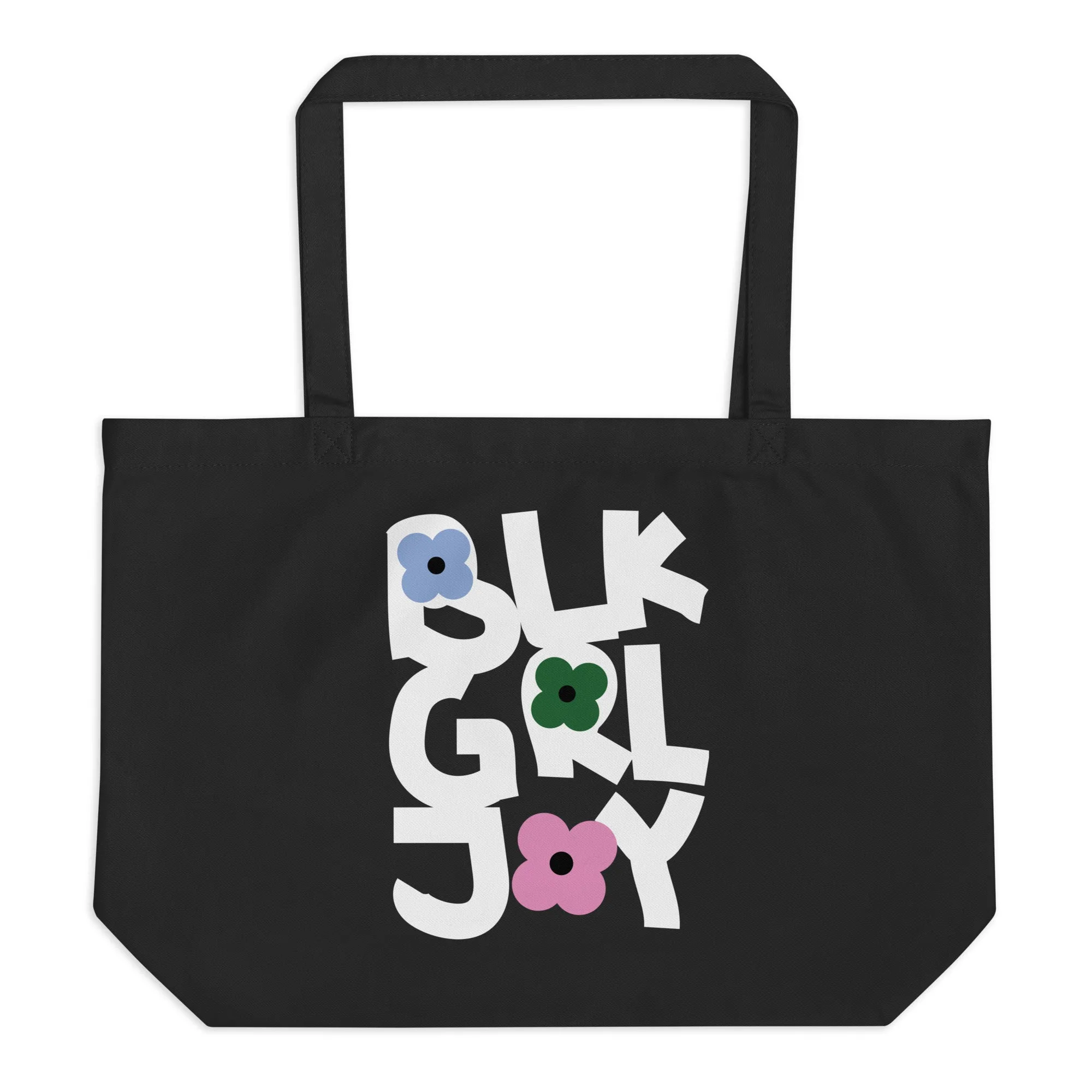 BLK GRL JOY tote bag