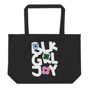 BLK GRL JOY tote bag