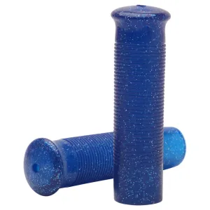 Blue Metal Flake Grips