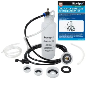 BlueSpot Brake and Clutch Bleeder Kit One Handed Operation 500ml