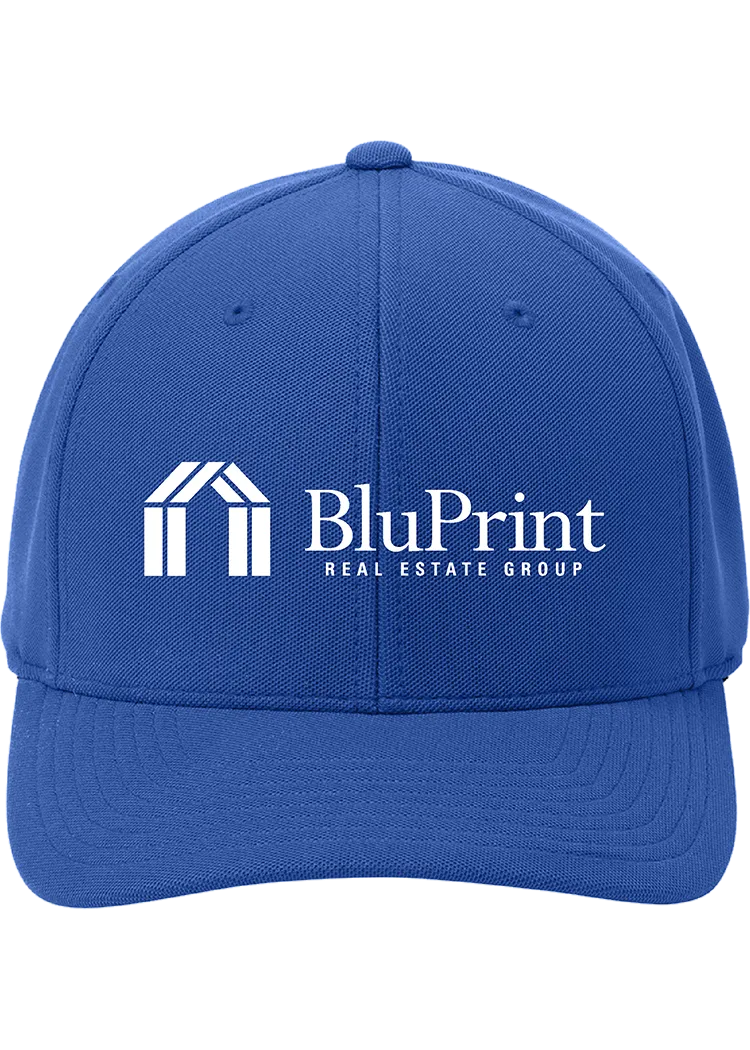 BluPrint Flexfit cap Horizontal logo