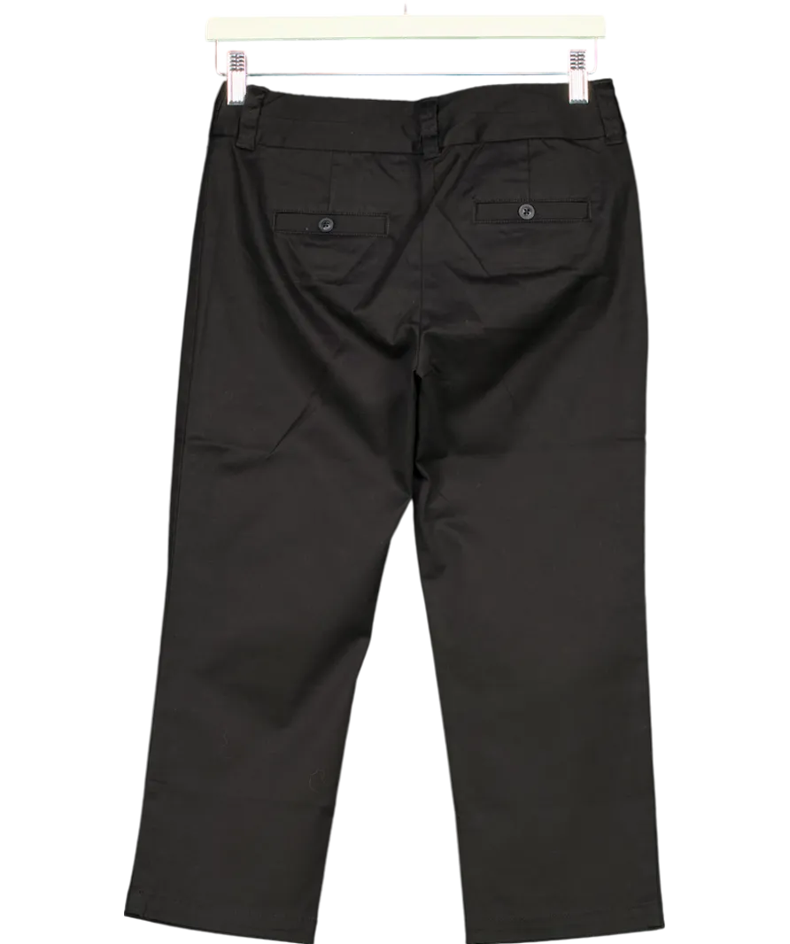 Boden Black Petite Slim Leg cigarette Trouser UK 6