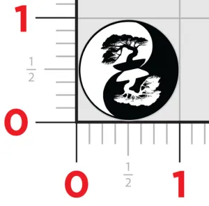 Bonzai Yin Yang - Lapel Pin