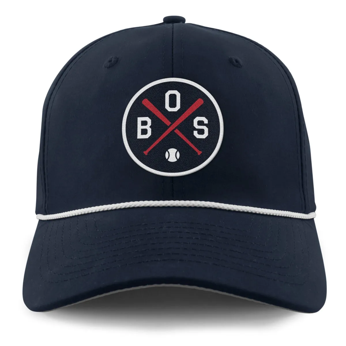 BOS Baseball Emblem Rope Performance Hat