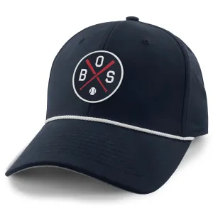 BOS Baseball Emblem Rope Performance Hat