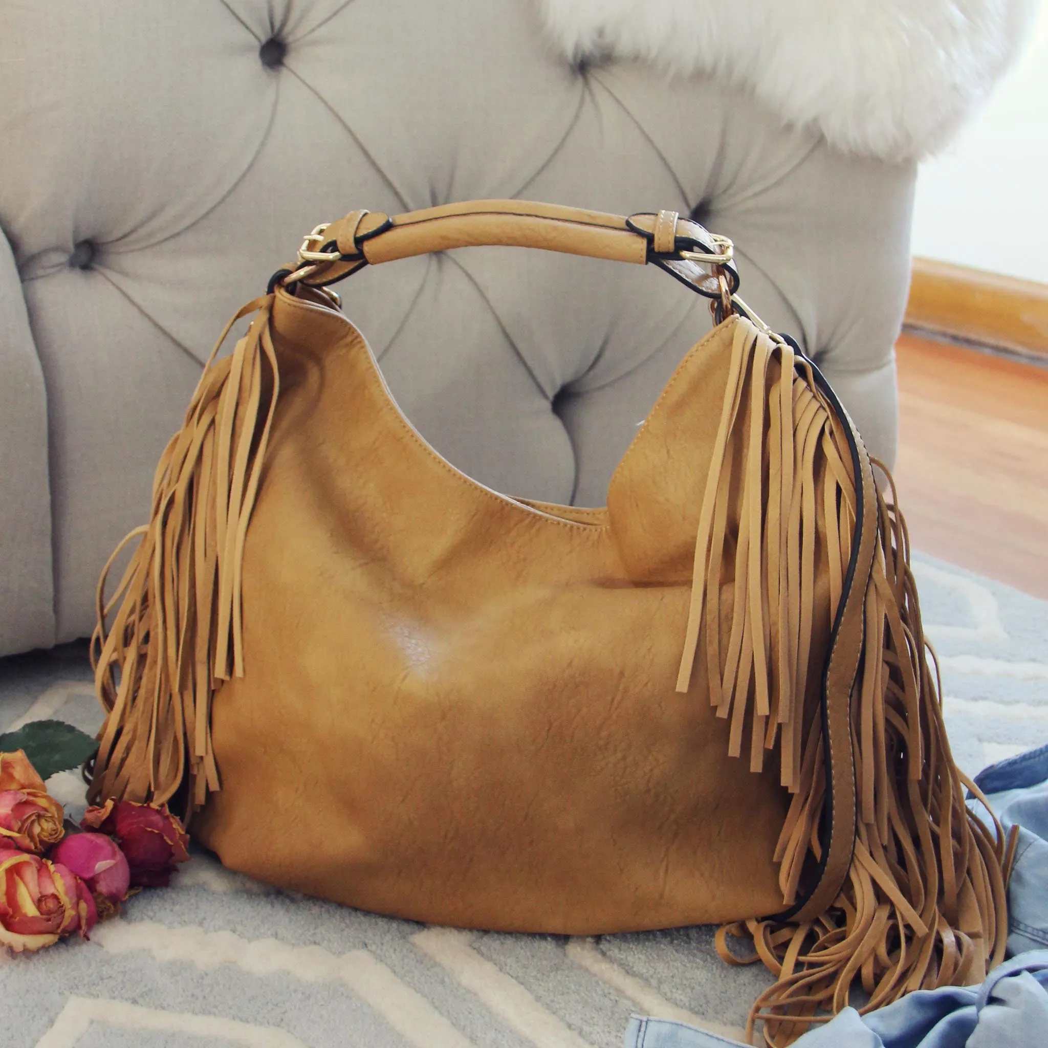 Braided Fringe Tote