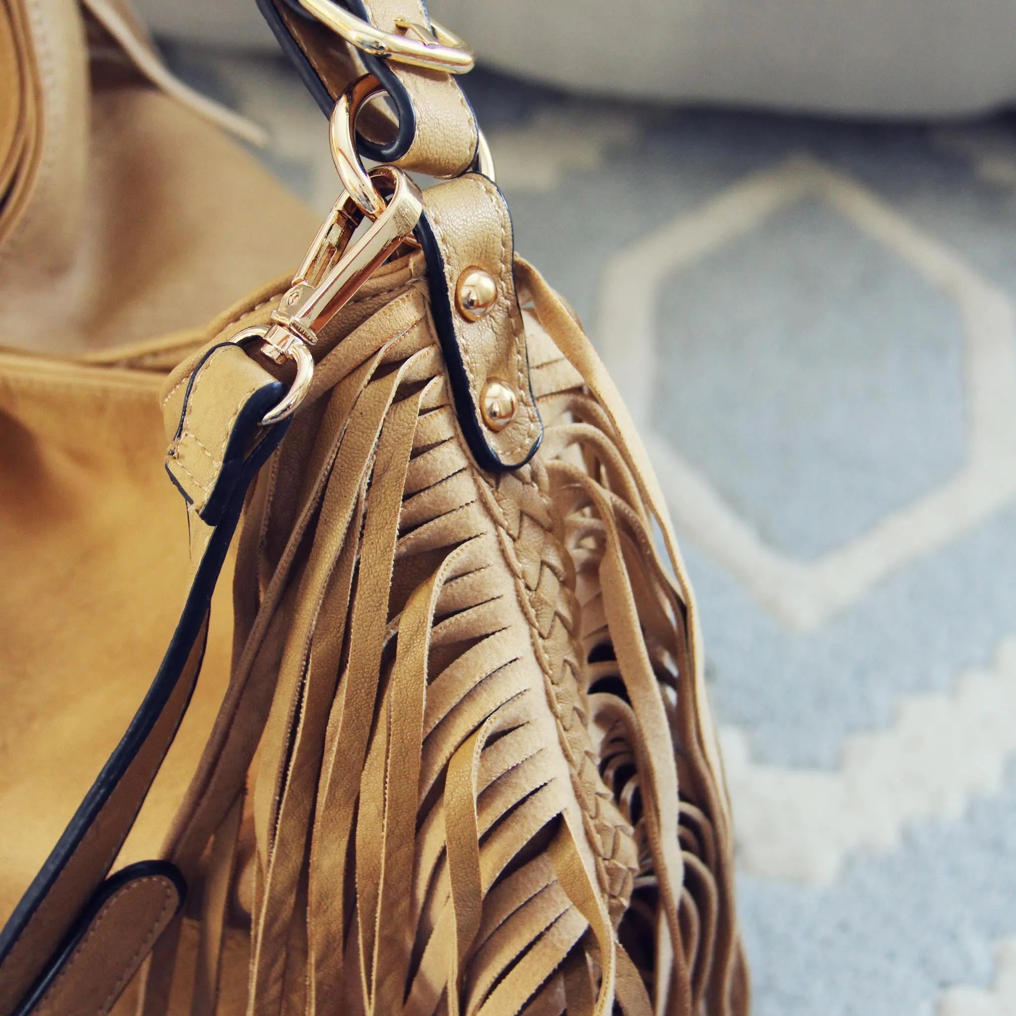 Braided Fringe Tote