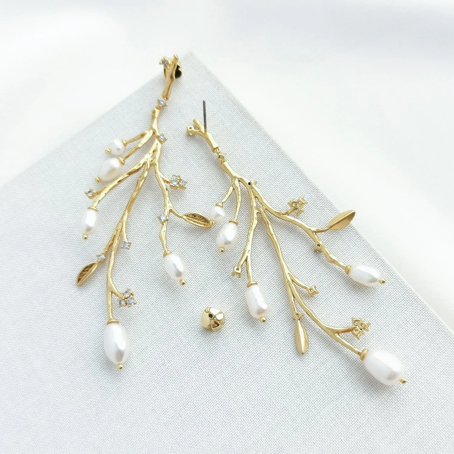 Brilliant Branches Statement Earrings