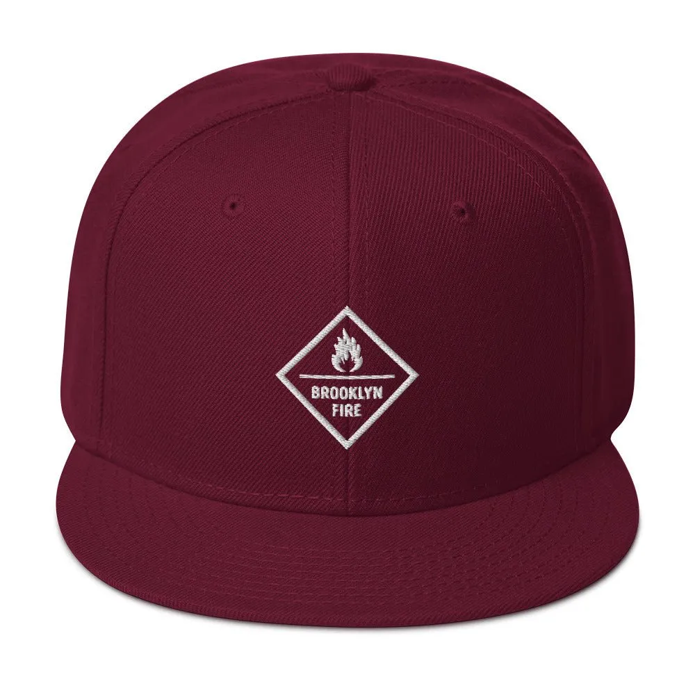 Brooklyn Fire Snapback Hat