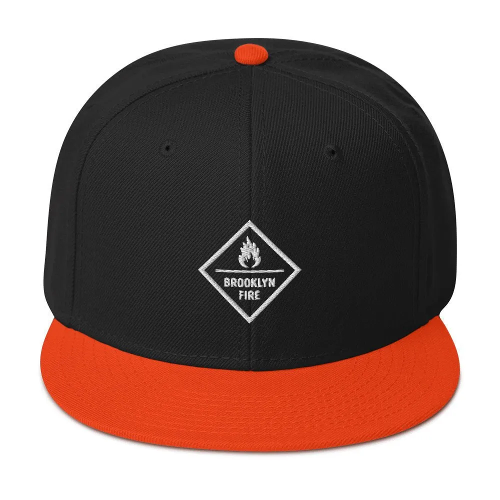 Brooklyn Fire Snapback Hat