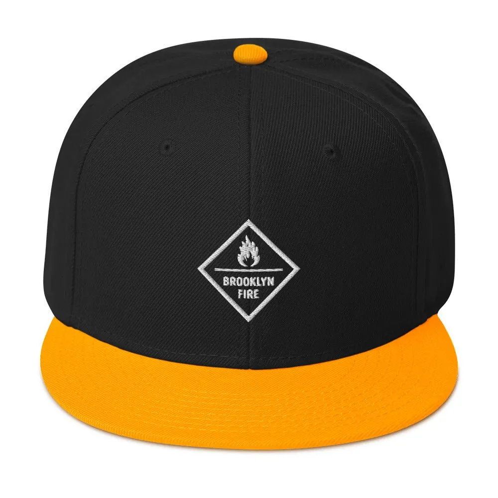 Brooklyn Fire Snapback Hat