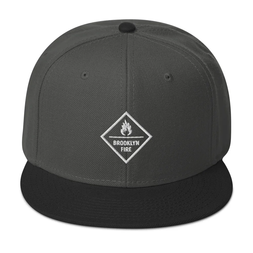 Brooklyn Fire Snapback Hat