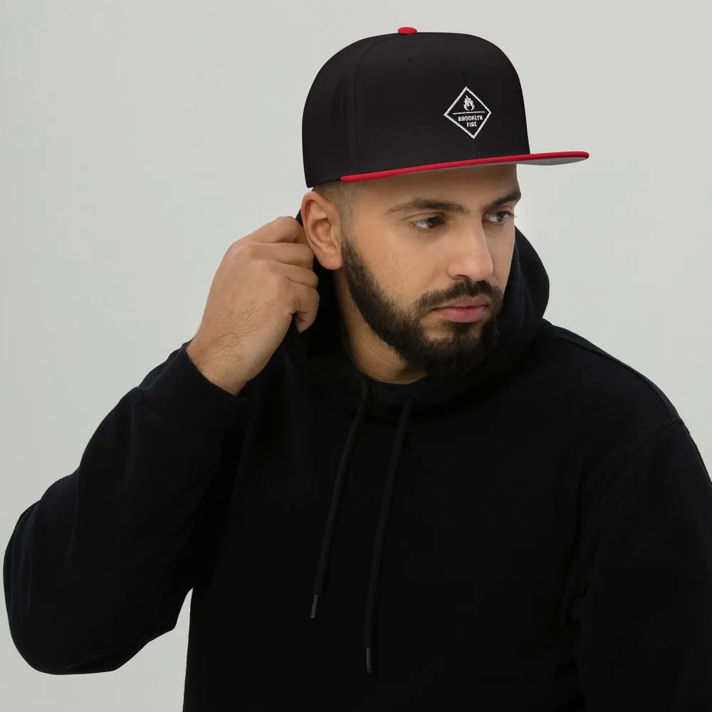 Brooklyn Fire Snapback Hat
