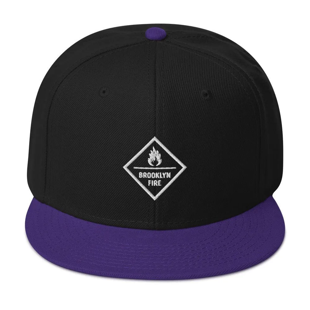 Brooklyn Fire Snapback Hat