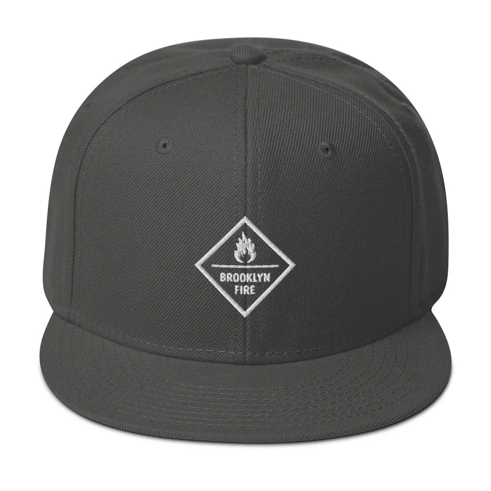 Brooklyn Fire Snapback Hat