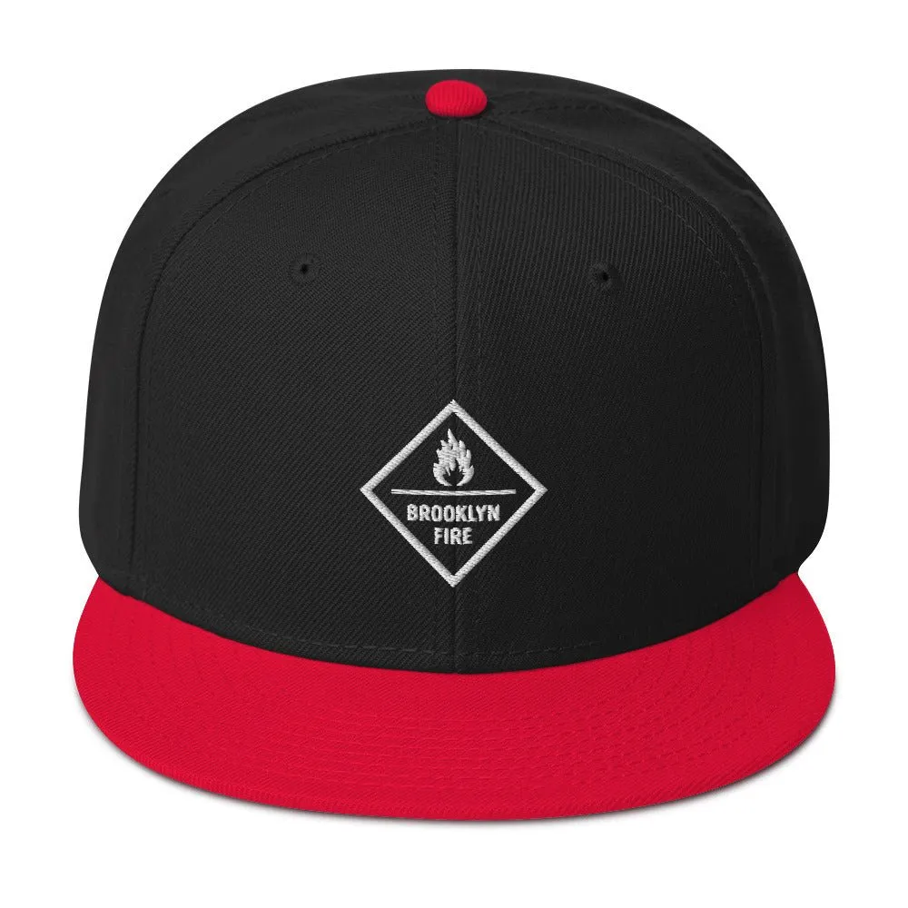 Brooklyn Fire Snapback Hat