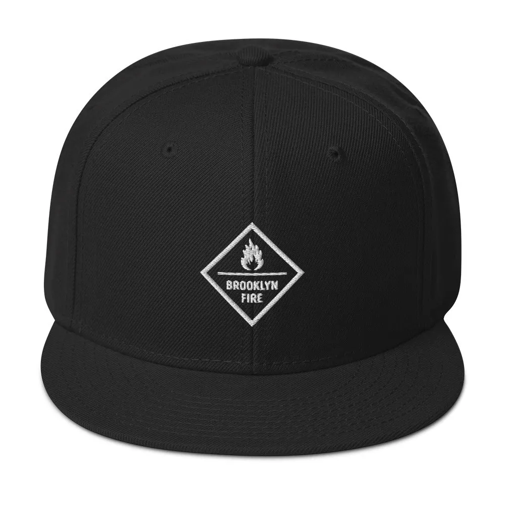 Brooklyn Fire Snapback Hat