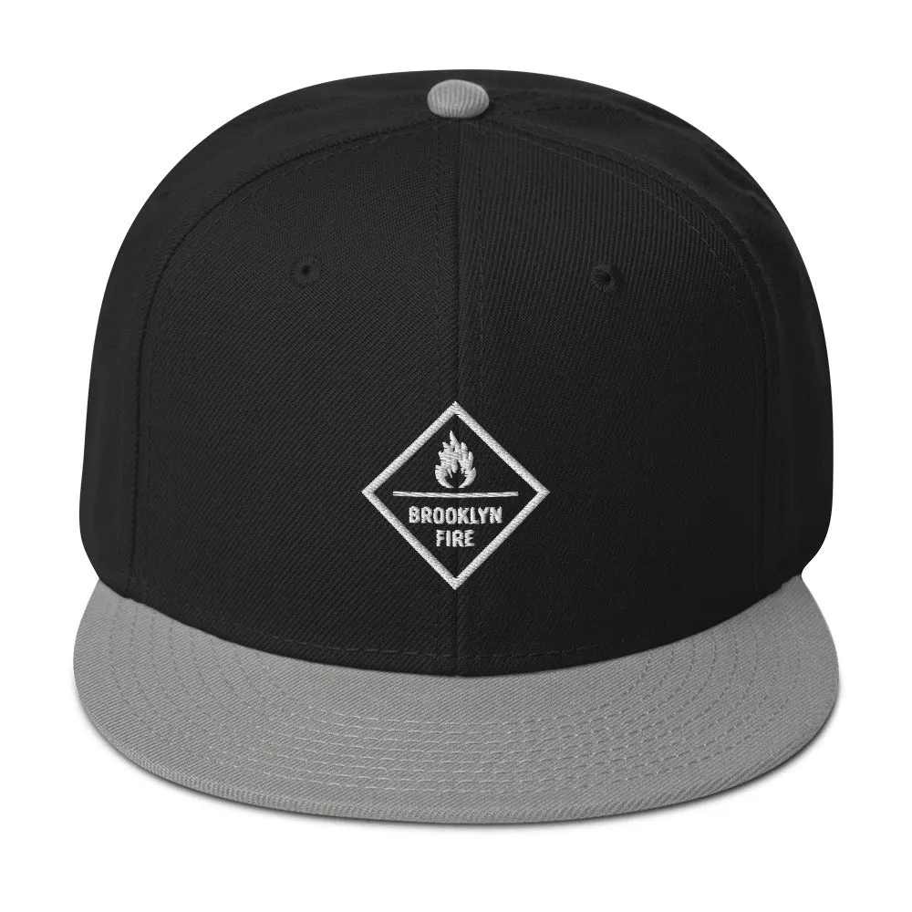 Brooklyn Fire Snapback Hat