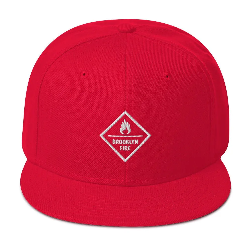 Brooklyn Fire Snapback Hat
