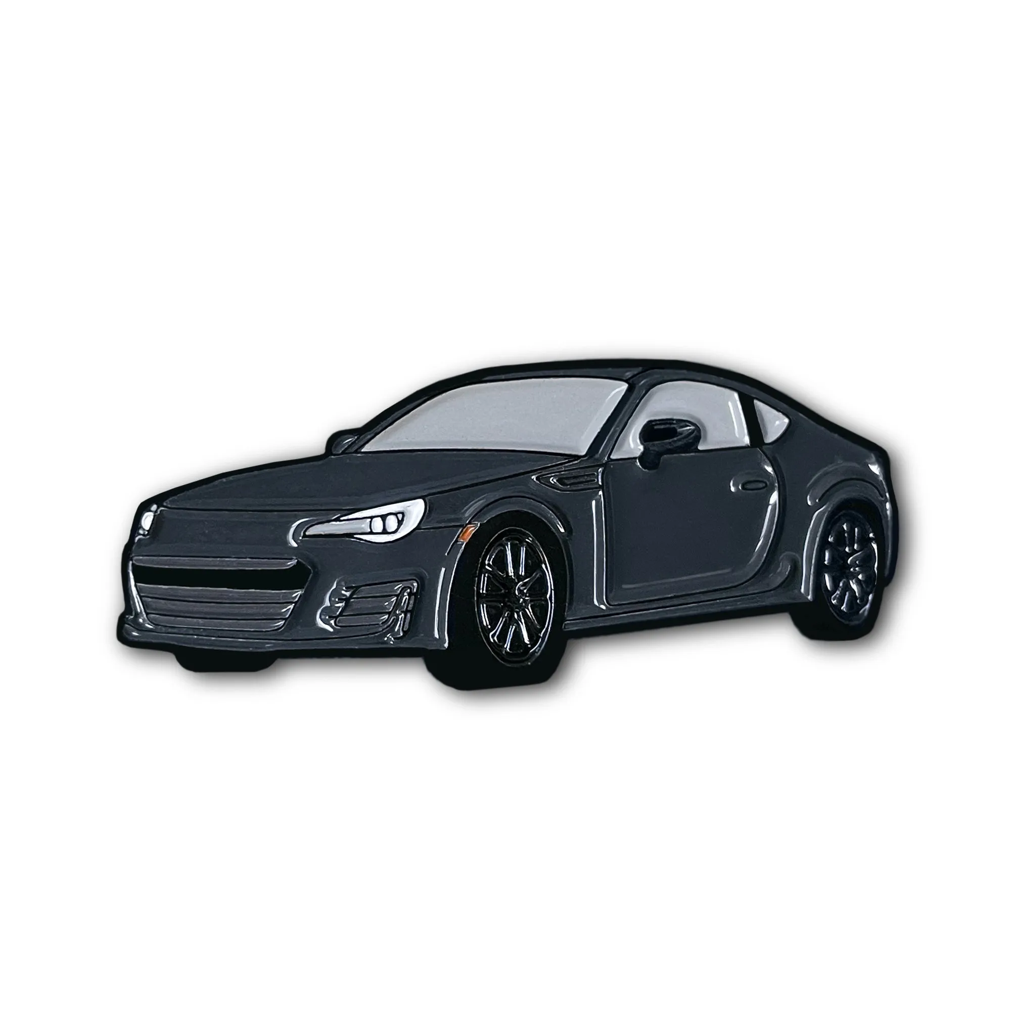 BRZ 2nd Gen (Gray) Car Lapel Enamel Pin