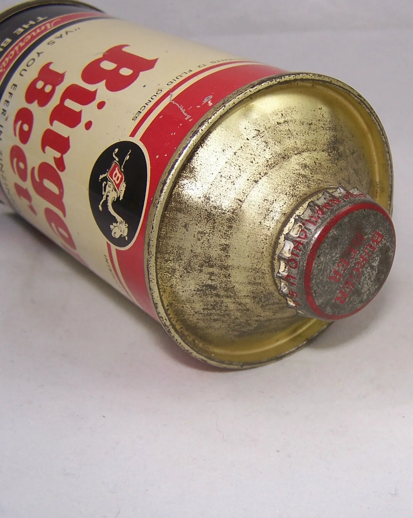 Burger Beer (Concave Bottom) USBC 155-23, Grade 1/1-Sold 4/5/17