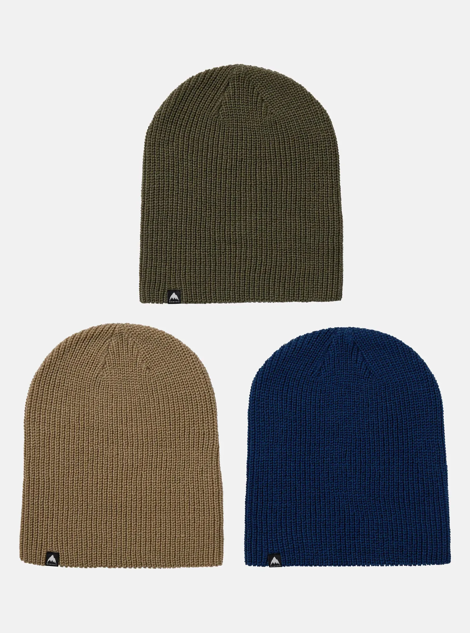 Burton Recycled DND Beanie 3 Pack Nighfall / Summit Taupe / Forest Moss