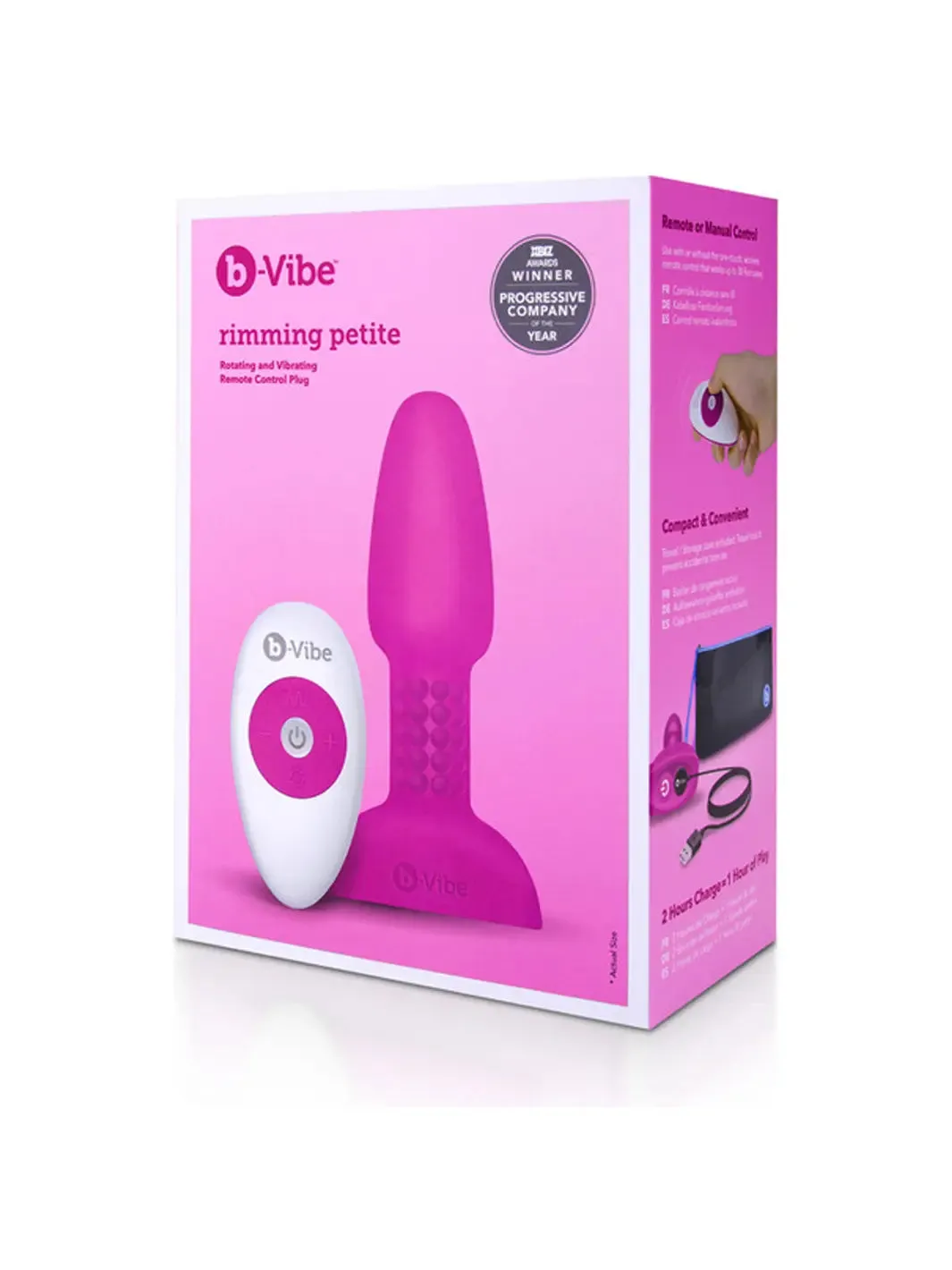 bVibe Petite Rimming Butt Plug