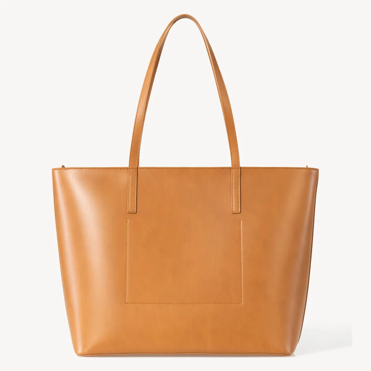 Calfskin Zippered Tote