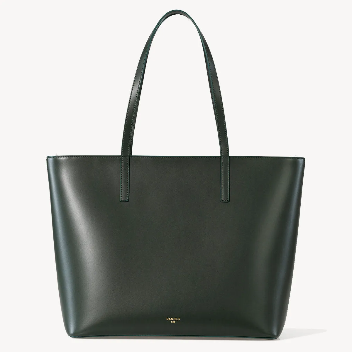 Calfskin Zippered Tote