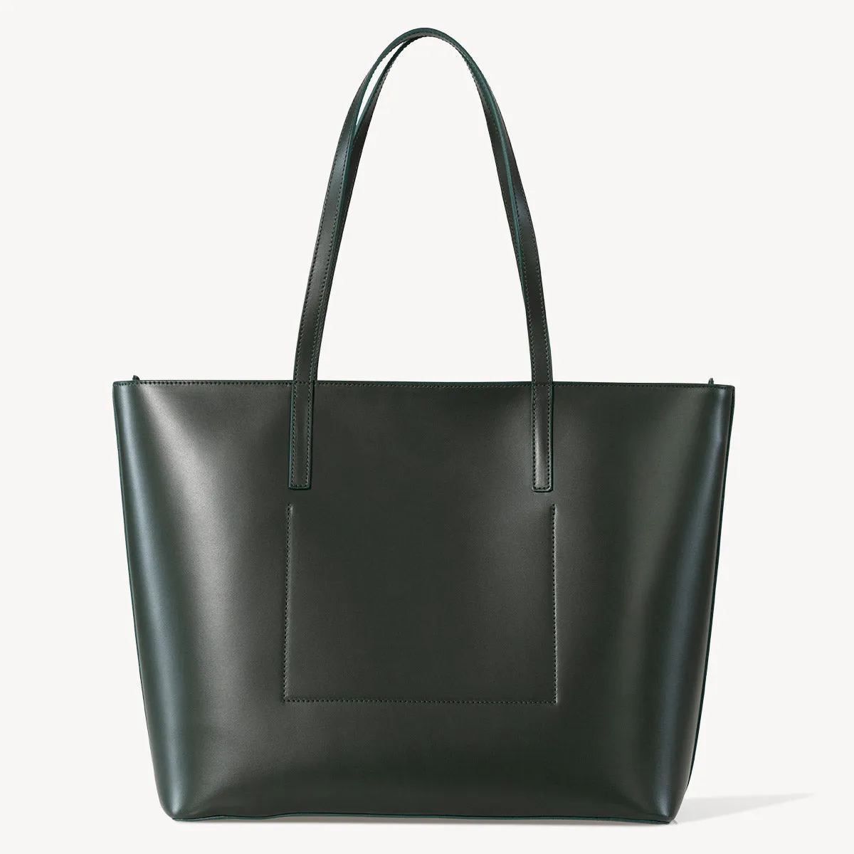 Calfskin Zippered Tote
