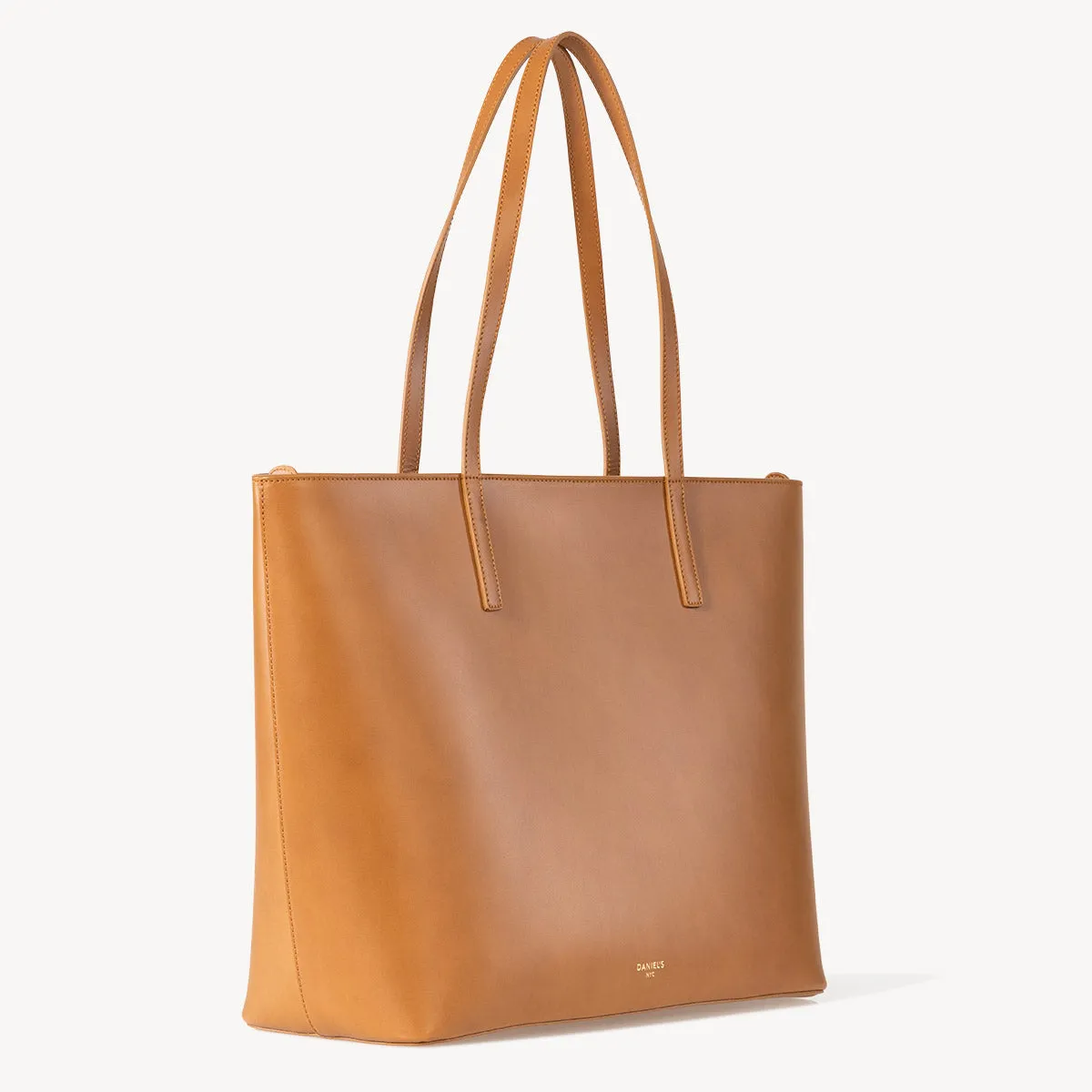 Calfskin Zippered Tote